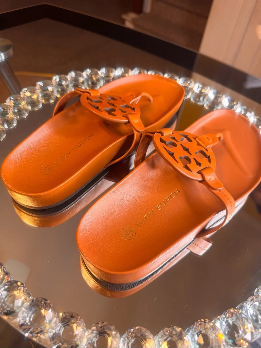 Tory Burch Miller Cloud Sandal. Size 9